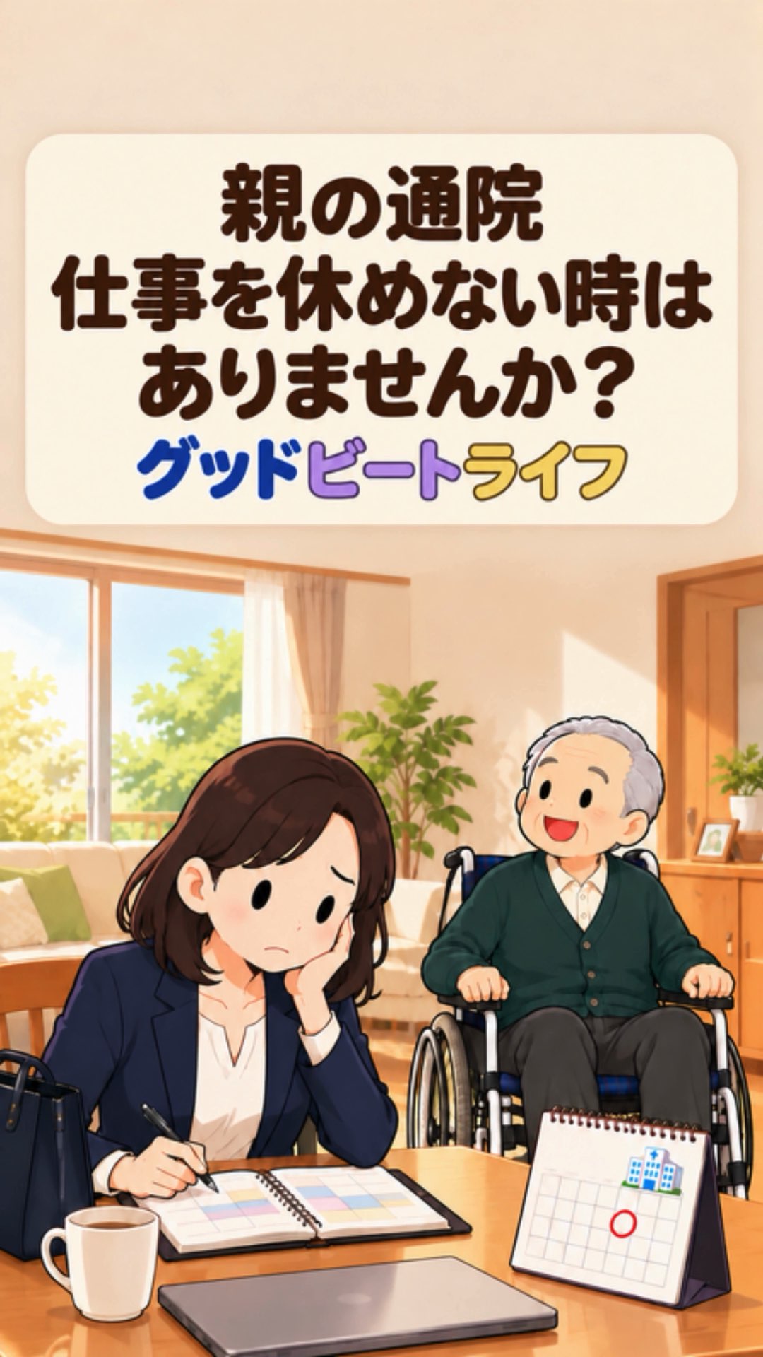 親の通院 お付き添い編